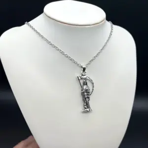 Grim Reaper Pendant Necklace in Zinc Alloy 5 S830a9e77c1214efe90e8e21bea218f7bf