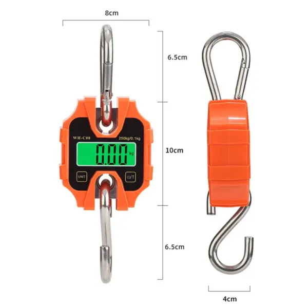 Digital Hanging Scale 250KG Heavy Duty Scale - Image 6