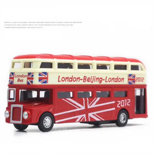 London Double Decker Bus Diecast Model - Image 10