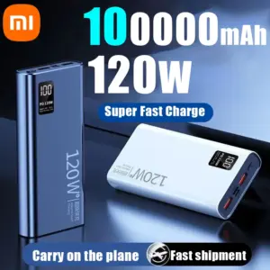 Xiaomi 10000mAh Portable Power Bank 120W Fast Charge