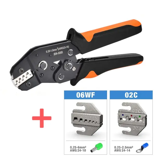 SN-58B Multifunctional Wire Crimping Tool Set - Image 11