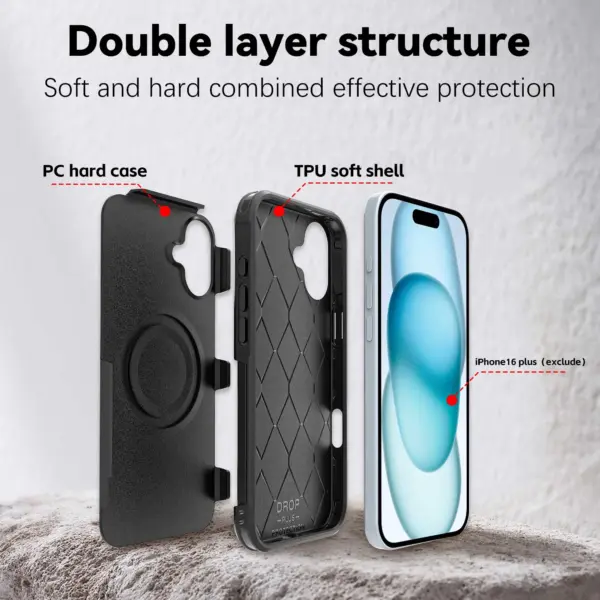 iPhone 16 Plus/Pro Max Shockproof Case - Image 4