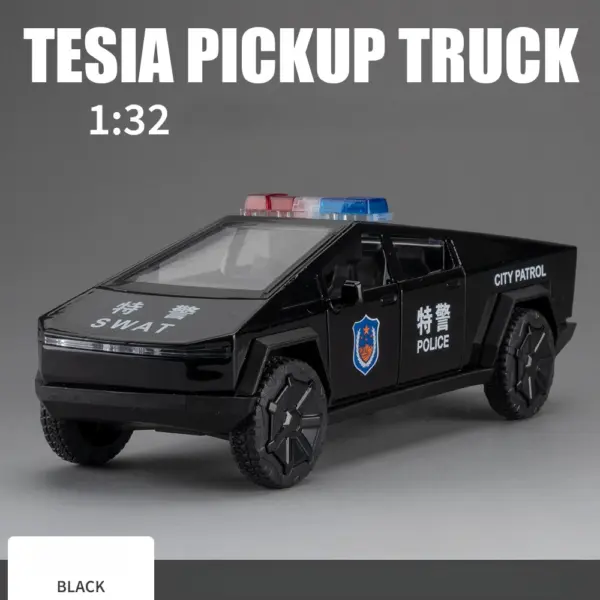 1:32 Tesla Pickup Truck Diecast Model Car - Image 15