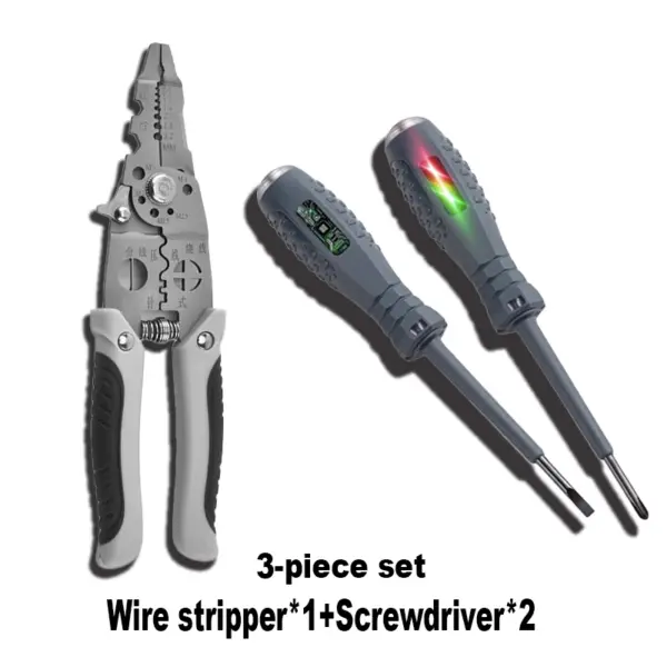 3-Piece Professional Electrician Tool Set - Image 7