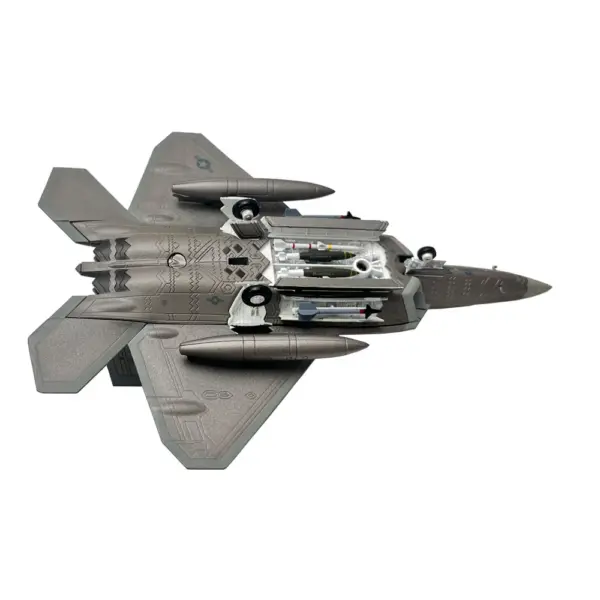 1/100 Scale F-22 Raptor Diecast Model Plane - Image 8
