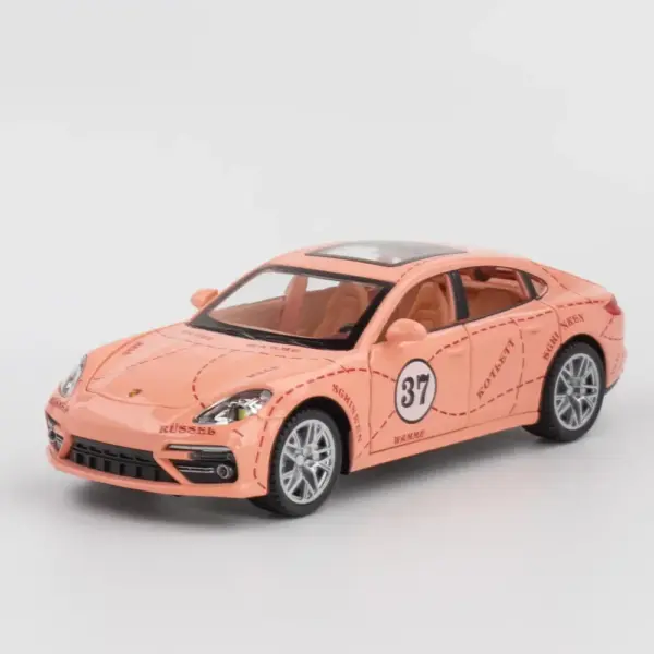 1:24 Scale Porsche Panamera Diecast Model Car - Image 8