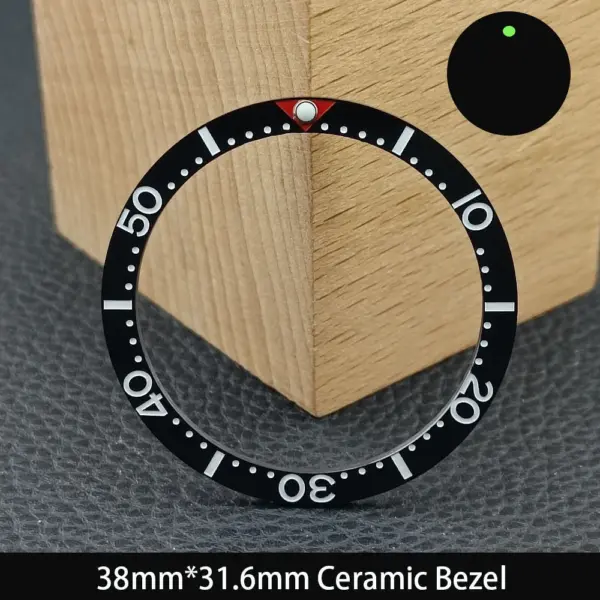 Luminous Ceramic Bezel Insert 38mm Watch Part - Image 22