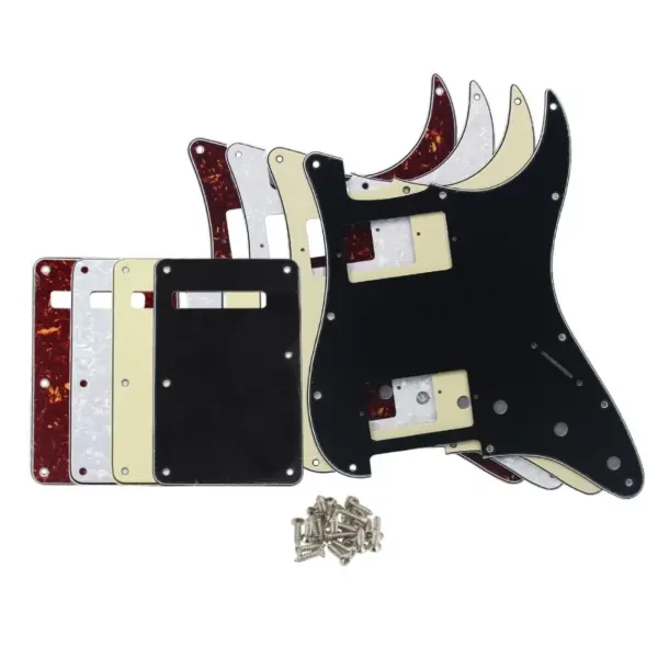 Electric Guitar HH Pickguard Set with Screws