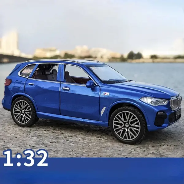 1:32 BMW X5 SUV Alloy Diecast Model Car - Image 7