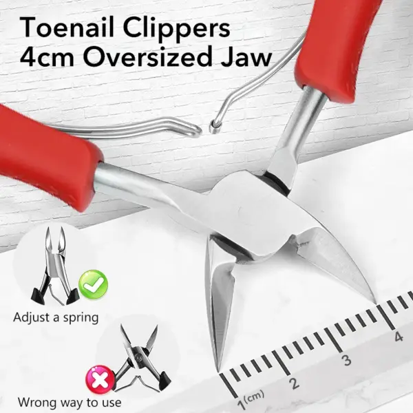 Professional Stainless Steel Toenail Clipper - Image 4