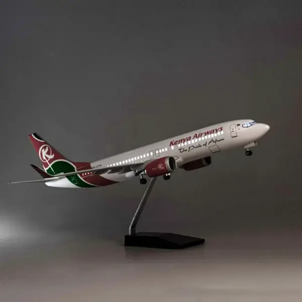 1/85 Scale B737 MAX Kenya Airways Model Plane - Image 4