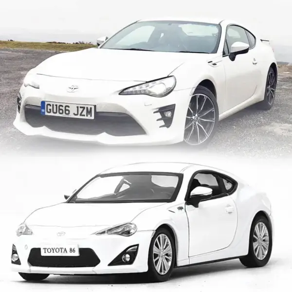 1:36 Scale Toyota GT86 Alloy Diecast Model - Image 2