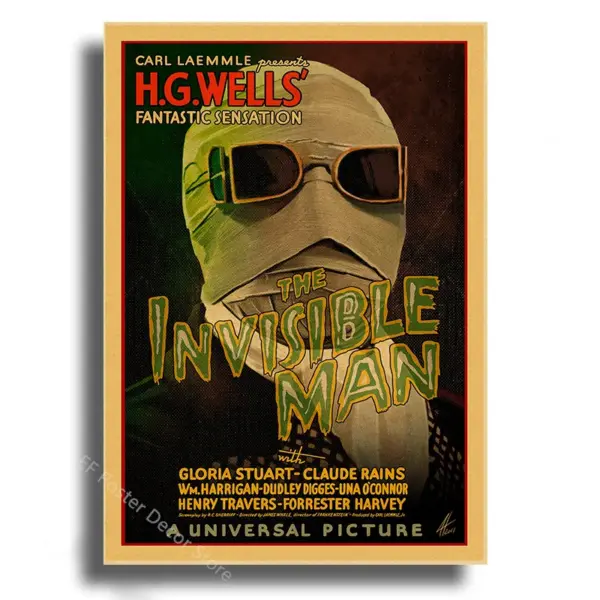 Monsters Movie Poster Vintage Home Decor - Image 22