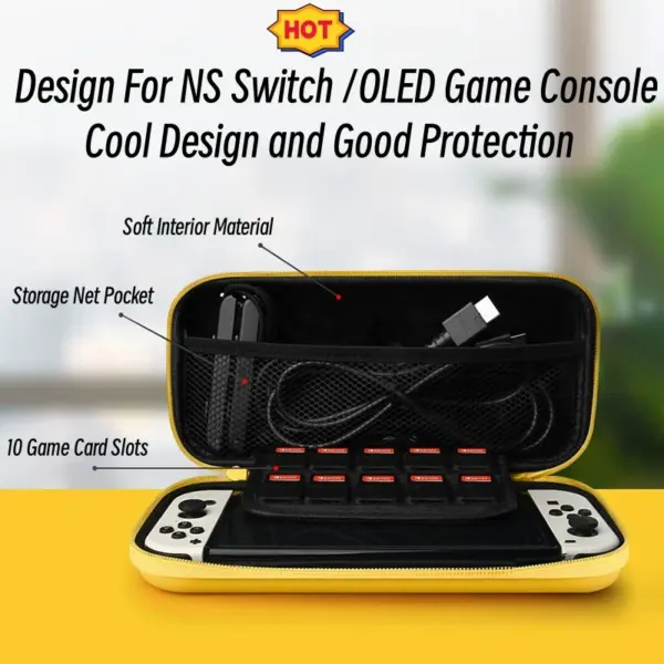 3D Pattern Storage Case for Nintendo Switch OLED - Image 2