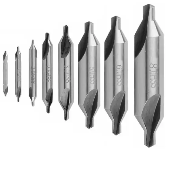 HSS Double End Center Drill Bit Set 1-6mm - Image 6