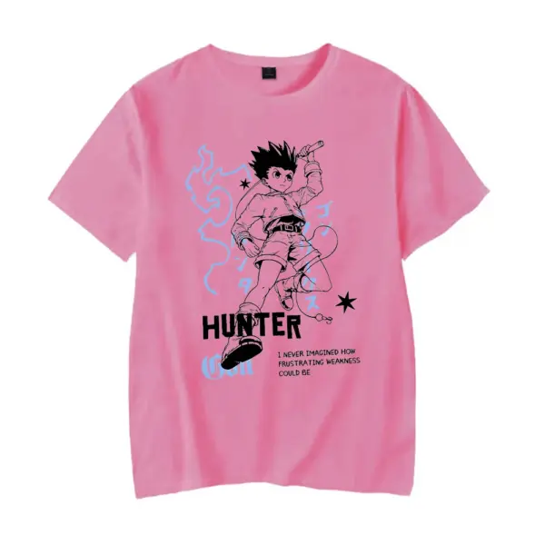 Punk Anime Hunter x Hunter Graphic T-shirt - Image 13