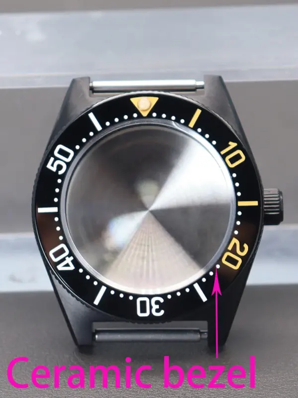 Modified Seiko Watch Case Black Tiger Whale 40mm - Image 8