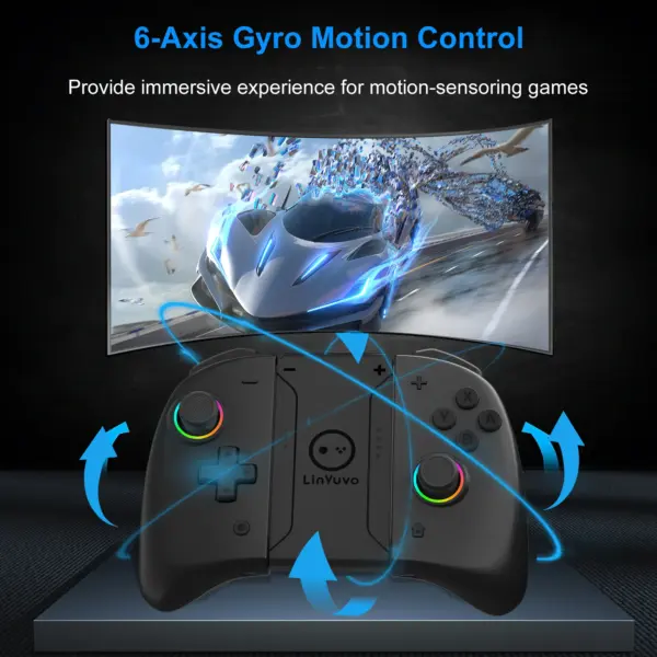 LinYuvo Wireless Gamepad for Nintendo Switch - Image 3