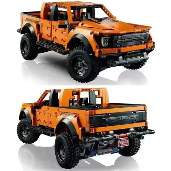 1379 PCS Building Blocks Pickup Truck Set - Image 4