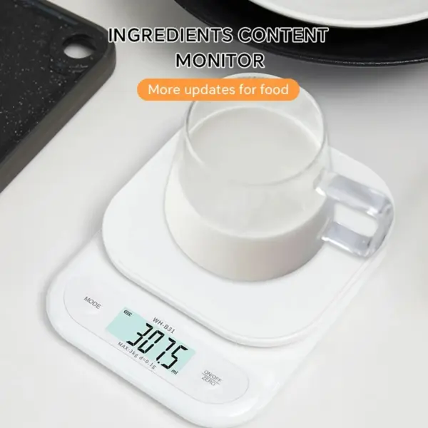 High Precision Waterproof Kitchen Scale 7kg - Image 6