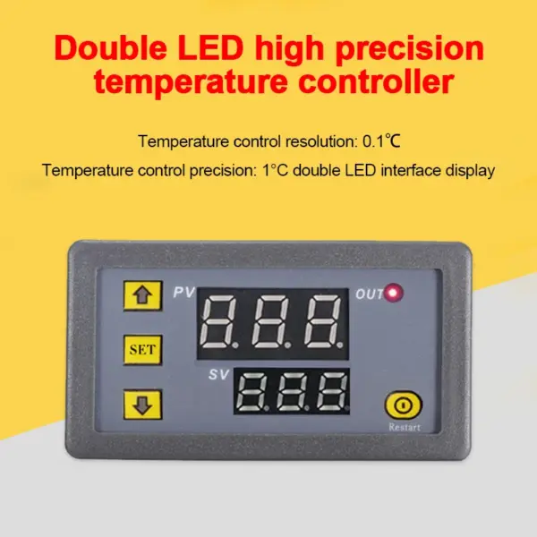 W3230 Digital Thermostat for 12V-220V Controls - Image 3