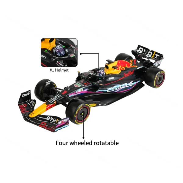 Bburago 1:18 Red Bull RB19 Diecast Model Car - Image 2