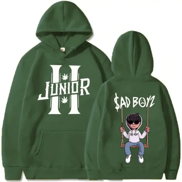 Hip Hop Pullover Hoodie for Men - Image 8