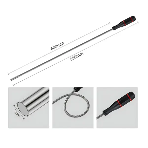 Telescoping Inspection Mirror with LED Light - Image 15