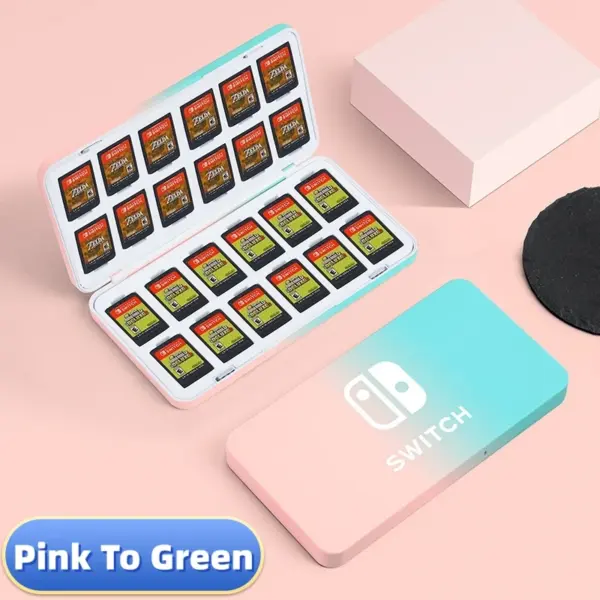 Gradient Color Game Card Case for Switch Lite - Image 8