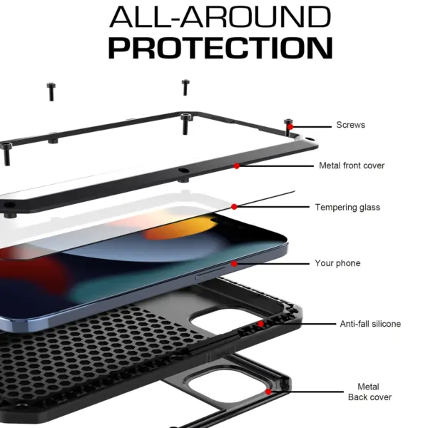 Heavy-Duty Anti-Slip Case for iPhone 15 Series - Image 3