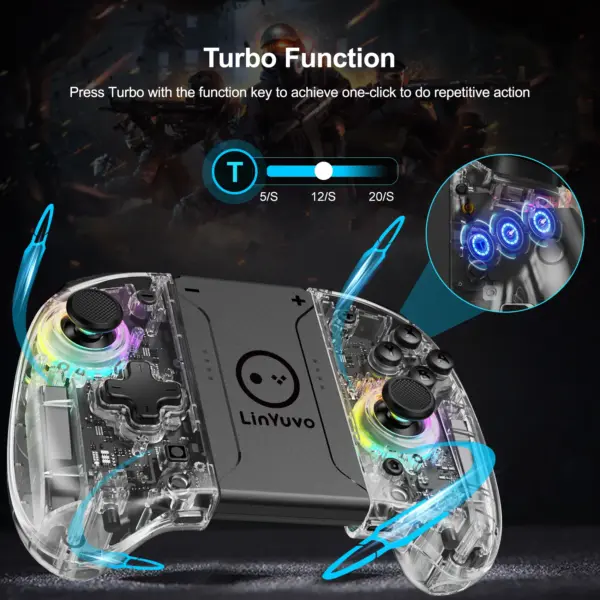 Wireless Joycon Controller for Nintendo Switch - Image 4