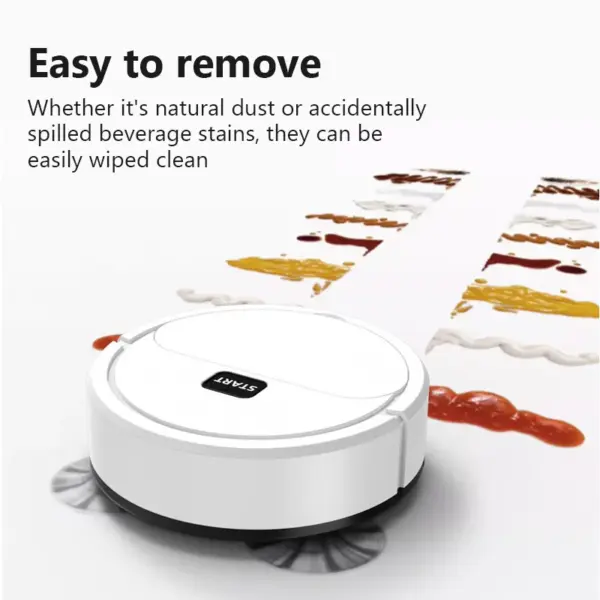 Intelligent 3in1 Mini Vacuum Cleaning Robot - Image 4