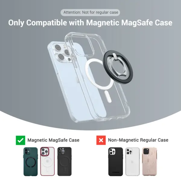 Magnetic Ring Holder for iPhone 12 13 14 15 - Image 4