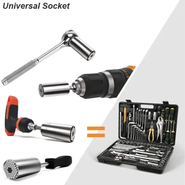 Universal Socket Wrench Adapter for Drills - Image 4