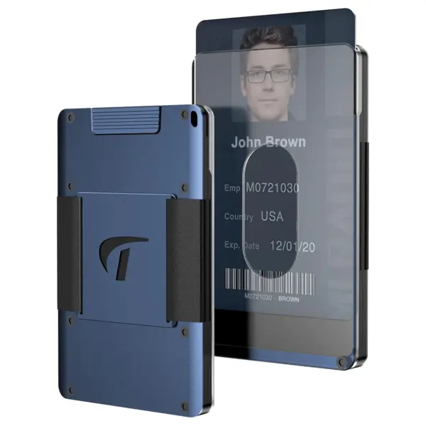 Aluminum Slim RFID Blocking Men's Wallet - Image 10