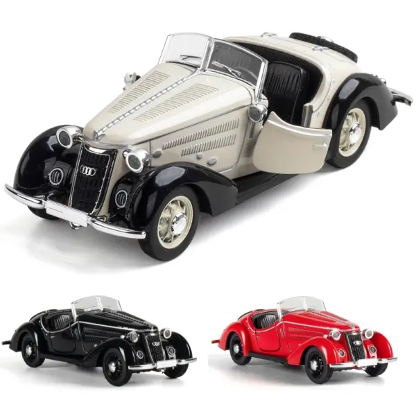 1:32 Scale Audi Classic Pull Back Toy Car - Image 3