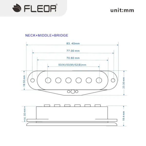 Single Coil Alnico 5 Electric Guitar Pickup - Image 6