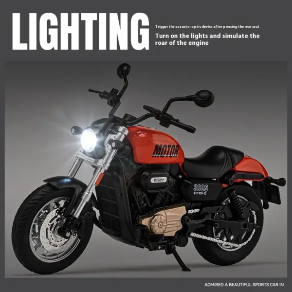 1:12 Scale Alloy Motorcycle Model Replica