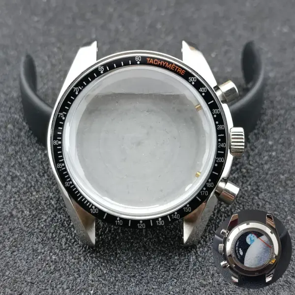 39.7mm Stainless Steel Watch Case for VK63 - Image 8