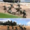 1:72 Scale Modern Russian Soldier Figures Set
