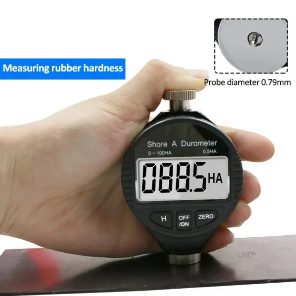 Digital Shore Hardness Durometer Tester 0-100