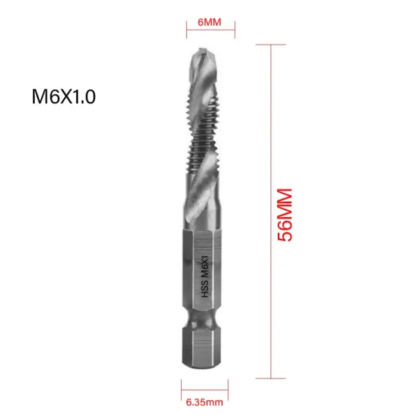 Titanium Plated HSS Tap Drill Bit Set - Image 25