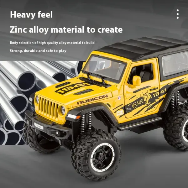 1:32 Scale Rubicon Alloy Car Model - Image 2