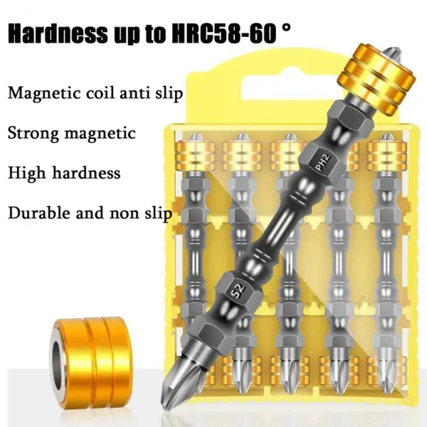 PH2 Magnetic Electric Screwdriver Set 5-9Pcs - Image 2