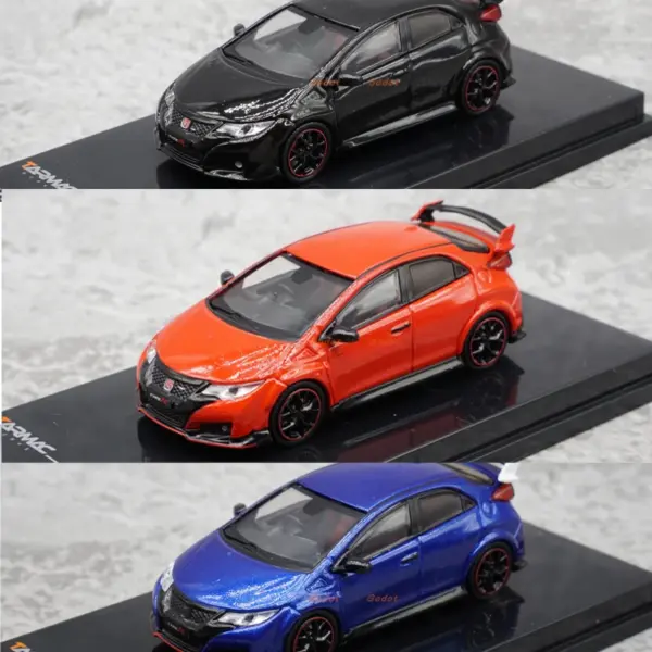 1:64 Scale Diecast Alloy Civic FK2 Model Car