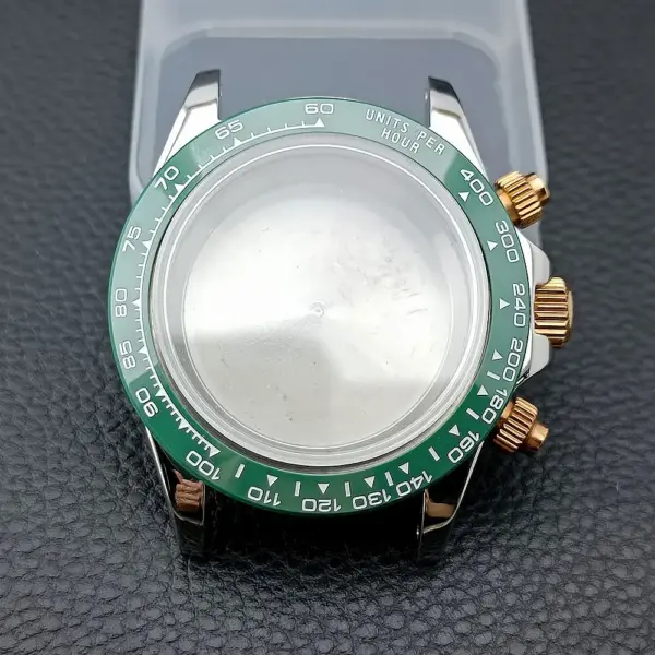 39.3mm Stainless Steel Watch Case for VK63 - Image 41