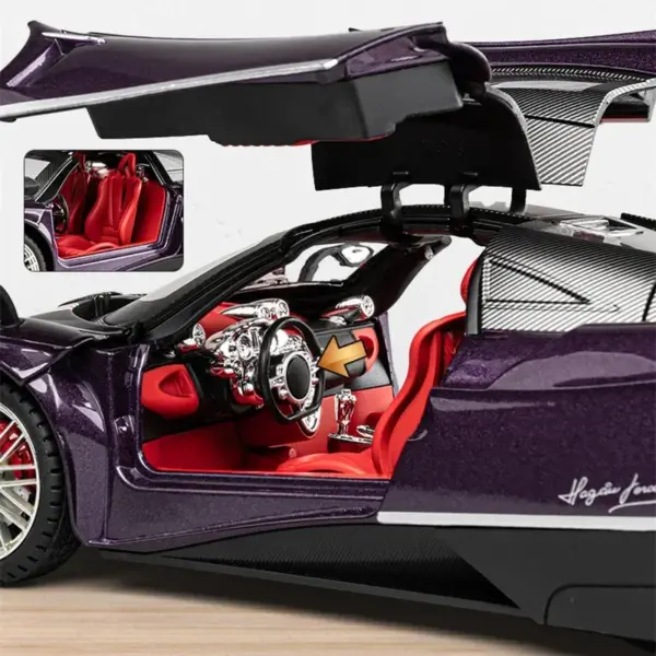 1:18 Pagani Huayra Alloy Racing Car Model - Image 5