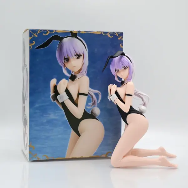 29cm Black Bunny Aoi & White Bunny Natsume Figure - Image 12