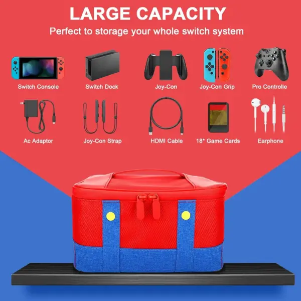 Nintendo Switch OLED Carrying Protective Case - Image 4