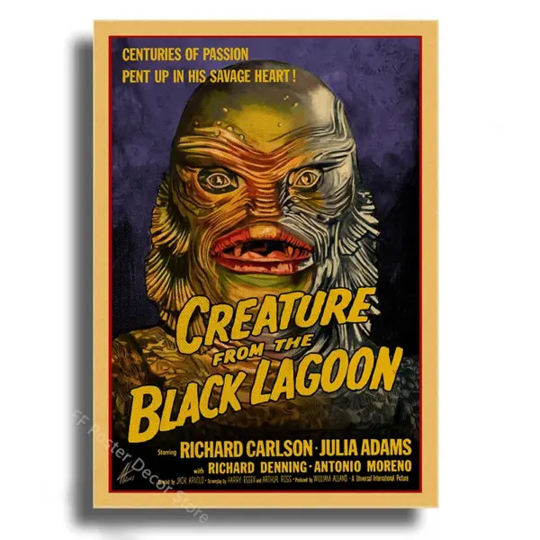 Monsters Movie Poster Vintage Home Decor - Image 23